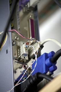 Rückseite des Igel (Digitemp)