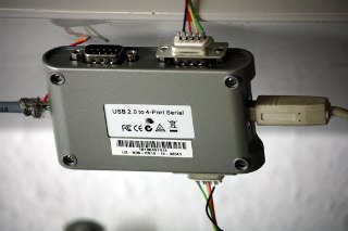 USB-4-fach-RS232 Wandler